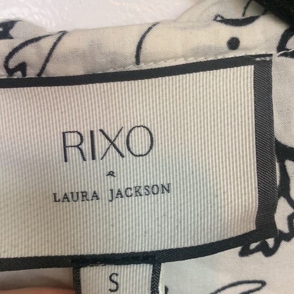 Rixo Laura Jackson Roisin Wrap Top - Picture 6 of 8
